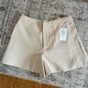 Hyacinth House Women's Cream High Waist Shorts